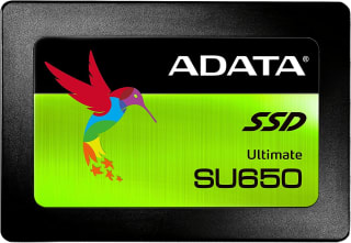 SSD da Adata, modelo Ultimate Su650 de 480GB - R$ 151,90