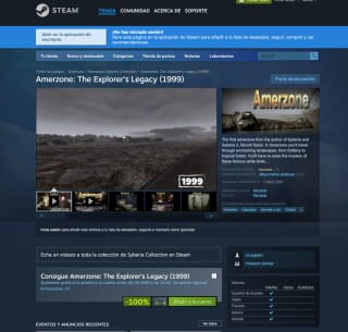 Amerzone: The Explorer’s Legacy (1999) Steam Gratis