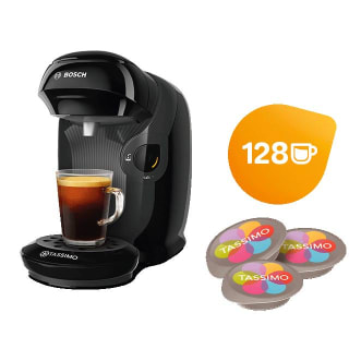 De Regalo cafetera Bosch TASSIMO STYLE al comprar 10 packs (128 unidades) por solo 49€ en Tassim