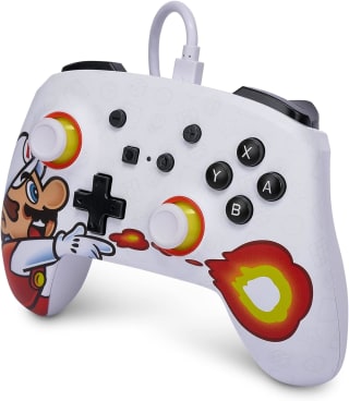 PowerA Enhanced Wired Controller voor Nintendo Switch - Fireball Mario voor €14,98 bij Amazon