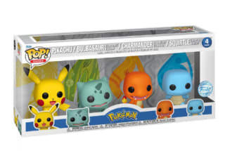 Funko Pop Pokémon Starters 4 pack por 24,99€