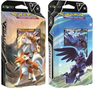 Pokémon TCG - V BATTLE DECKS LYCANROC V & CORVIKNIG V (set van 2) voor €17,99 bij Tcg-boardgames