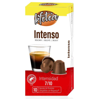 10 Cápsulas Intenso, Ristretto o Descafeinado Kfetea Nespresso por 1€