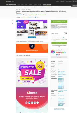 2 Plantillas premium para WordPress Gratis