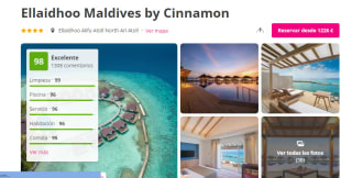 Preciazo Junio 7 noches Maldivas en Resort 4* todo Incluido + vuelos incluidos por 1226€