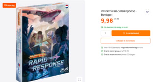 Pandemic Rapid Response voor €9,98 bij Top1Toys