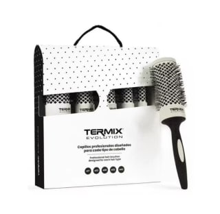 PACK 5 CEPILLOS PROFESIONAL EVOLUTION SOFT TERMIX ORIGINAL CABELLO FINO por solo 24,69€
