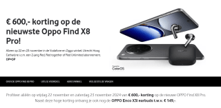 € 600,- korting op de nieuwste Oppo Find X8 Pro