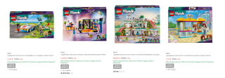 25% descuento en Lego City, Friends, Ninjago, Duplo y Dreamzzz