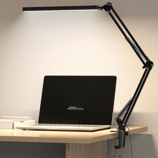 Meltrck Lámpara Escritorio LED con Clip - 1200LM, 11 Niveles de Brillo por 17,95€