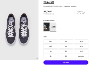Zapatillas Casual Nike SB ZOOM POGO PLUS por 38€