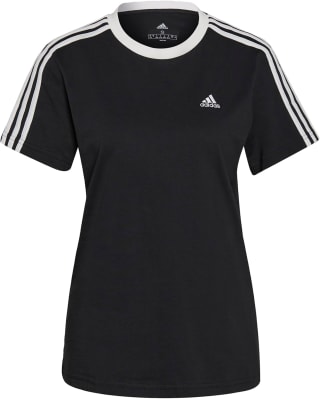 Adidas Essentials 3 Stripe T-Shirt voor €19,59 bij Amazon