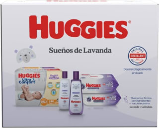 Set HUGGIES Baby Sueños de Lavanda $139 | Descuento Amazon