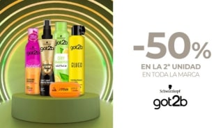 -50% de Descuento en la Segunda Unidad GOT2B.