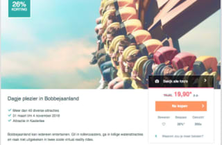 Dagje Bobbejaanland voor €19,90
