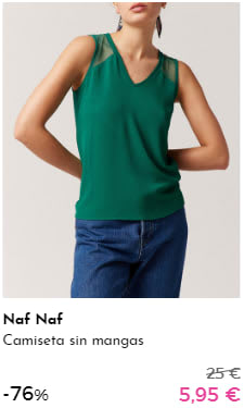NAF NAF - Camisetas desde 2,95€