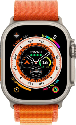 Apple Watch Ultra Oranje Nylon Band Small voor €607,20 bij Amazon