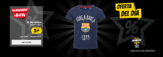 Camiseta Fc Barcelona para bebé por 3,33€ (socios)