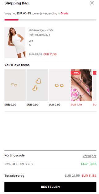 25% korting op jurken bij Loavies