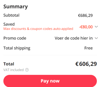 Apple iPhone 15 - 128GB voor €606 dmv code bij Aliexpress