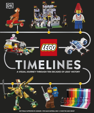 LEGO Timelines: A Visual Journey Through Ten Decades of LEGO History Hardcover voor €13,05 bij Amazon
