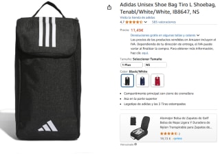 Adidas Bolsa para zapatos unisex Tiro L por 11,49€