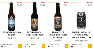10% korting op alle bieren bij Geheim Biertje