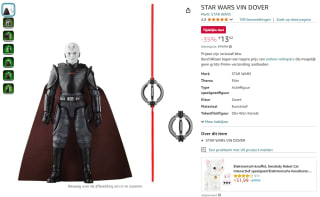 Star Wars Obi-Wan Kenobi figuur voor €13,02 bij Amazon NL
