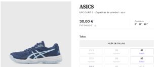 Zapatillas deportivas Asics y Reebok desde 24€ ofertazas