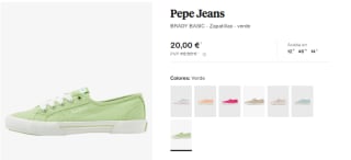 Calzado Pepe Jeans y Diadora desde solo 11,50€