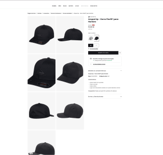 Gorra Quiksilver Amped Up Flexfit Hombre por 10,07€