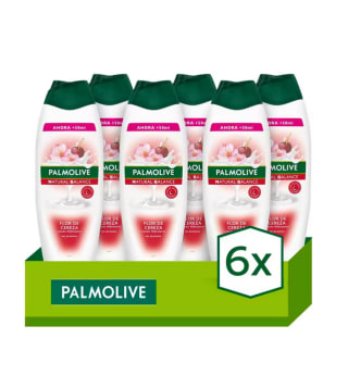 Gel de ducha Palmolive Natural Balance Flor de Cereza 600ml Pack de 6 por solo 11,03€