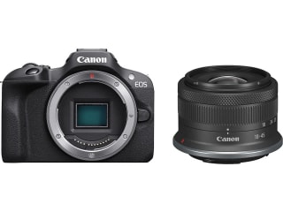 Cámara EVIL Canon EOS R100 + RF-S 18-45mm IS STM por 539€