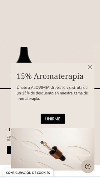 -15% Aromaterapia por suscribirnos a la Newsletter de Alqvimia.