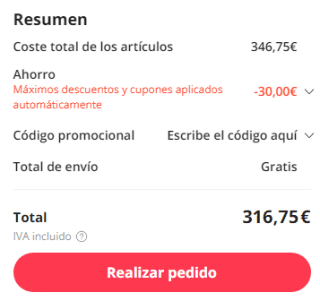 Google Pixel 7 5G, 8GB+128GB por 316,75€