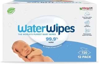 WaterWipes plasticvrije babydoekjes 720 stuks voor €20,99 bij Amazon