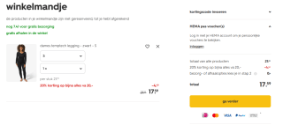20% kassakorting op bijna alles bij HEMA in de winkels