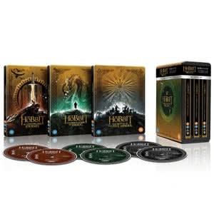 Lord of the Rings of The Hobbit 4k Steelbook Collection voor €119,99 bij Zavvi