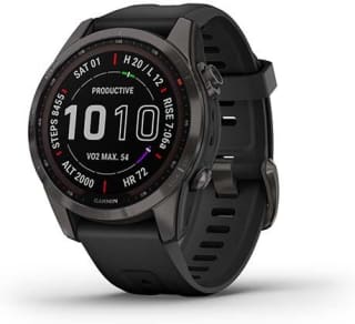 Garmin Fenix 7S Sapphire Solar carbon gray DLC titanium - zwart voor €619 + 8000 ING Punten
