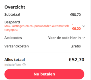 Amazfit GTS 2 smartwatch voor €52,70 dmv code bij Aliexpress