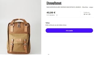 Mochila Doughnut MACAROON DENISE PETER SERIES por 40.99€