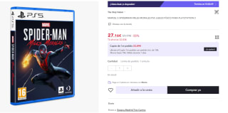Juego PS5 Marvel's Spider-Man: Miles Morales por 27.16€ (Cuenta Nueva 17.16€)