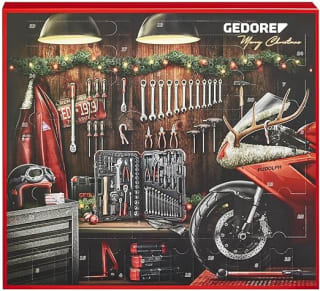 GEDORE Red 42-delig gereedschap adventskalender voor €30,44 bij Amazon