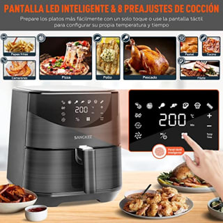 Freidora de Aire 7.5L Sangkee a $1,359.14 en Amazon