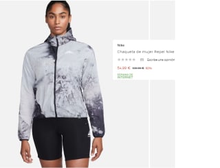 Chaqueta de Mujer Nike Trail Repel por 54.99€