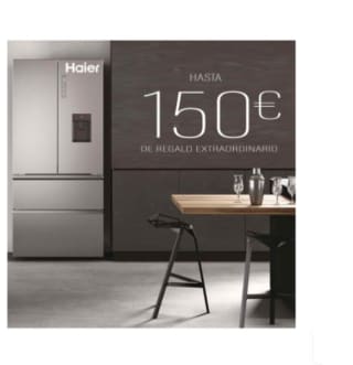 Consigue hasta 150 euros de reembolso por la compra de tu frigorífico Haier