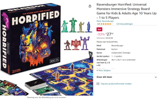 Ravensburger Horrified - Bordspel voor €27,99 bij Amazon