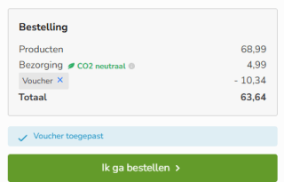 Kortingscode voor15% korting op knuffel konijntjes van happy horse bij Lief