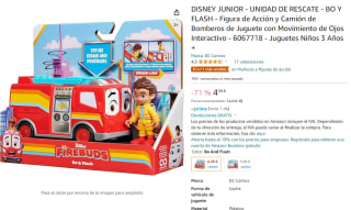 Disney Junior Bo y Flash Figura de Acción y Camión de Bomberos por 4,38€