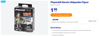Diverse Playmobil figuren voor €1,99 bij de Action